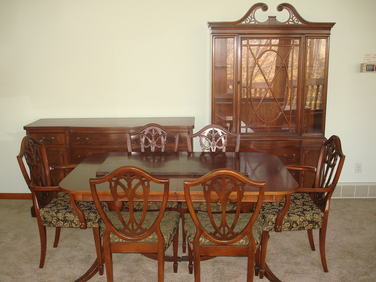 duncan phyfe dining room set